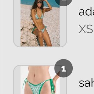Vibrant Green Bikini Set